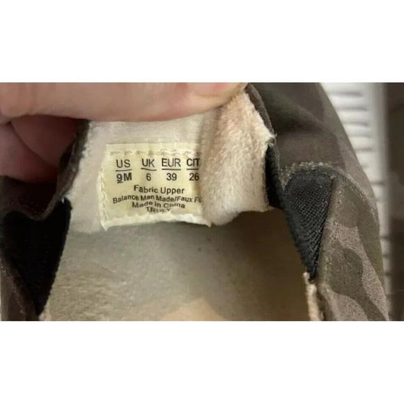 Soul Naturalizer Shoes Womens 9 M Truly Mules Camo Fabric Platform - Picture 8 of 8